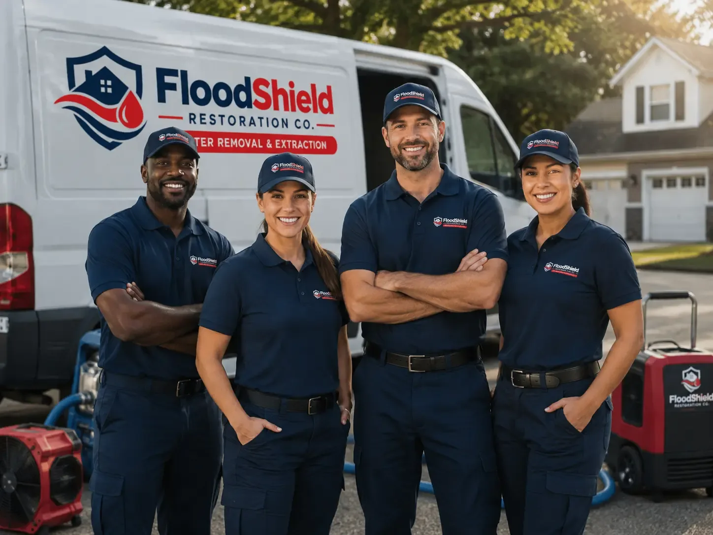 Flood Damage Restoration company in Wayland, OH